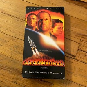 Armageddon used VHS